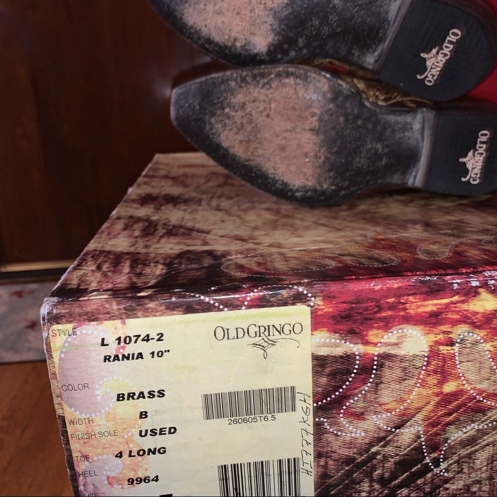 Womens Old Gringo boots size 6.5 excellent condition - Picture 8 of 13